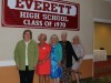 Gayle Sheathelm Stull, Sue Meaton Benickson, Linda Harkness, Lucy Emery Matthews and Martha Foster McDowell