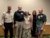 Jim Maunus, Brad Miller, Laura Dawson DeGoede, Deb Scott Conroy and Jim Houser