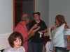 Pat Kelley and Shelley chatting with our great waitress Lilly