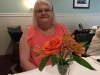 Dixie Tirban Bender with matching centerpiece taken by Lynn Poetzinger Beard