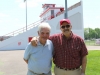 Mr. Ted Bauer with Robert Bassila. Nice to see Bob up and about after his recent knee surgery