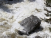 Springtime waters run fast