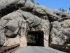 Narrow tunnels at Custer State Park