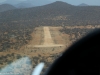 And there's the landing strip