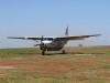 The plane back to Nairobi - Cessna Caravan, maximum 11 passengers and 2 pilots