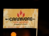 After the evening elephant visit, dinner at Carnivore