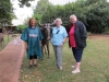 Kim, Laurena and Myra meet in person after talking on Trip Advisor