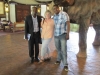 Owner Alex, Laurena and guide Daniel back in Nairobi