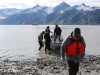 How we arrived at Lamplugh Glacier