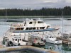 Our yacht, The Alaskan Story docked at Bartlett Cove