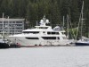 Some yachts had their own helicopter
