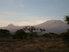 View from the Tent of Mt. Kilimanjaro