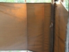 Outdoor shower but room also has an indoor shower