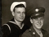 Edward Hicks (left) - Class of 1943