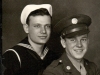 Cpt. Raymond Hicks (on right)