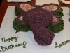 What a special surprise... a birthday cake made by Sue Mayes