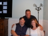 Larry Chapman and wife Deborah with Dave Banks
