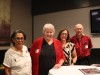 Cathy Beaudoin Estrada, Glenyss Gilliam, Kathy Black Freehauf and Jim Carr
