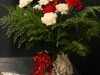 Flowers for the cake table