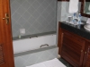 Separate tub and shower