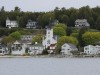 St. Anne's church as we arrived at the dock