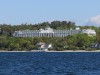 Grand Hotel from the water on departure