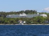 Grand Hotel from the water on departure