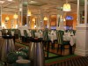 The dining room awaits guests