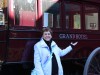 Vanna Gail showing off a beautiful carriage