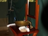 Sink and shower area - could use more light