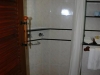 Shower stall with abundant hot water