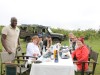 Fancy bush breakfast in while at Offbeat Ndoto
