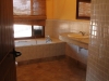 Bathroom with separate tub and shower stall