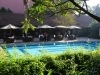 Breakfast by the pool