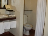 Toilet and sink area