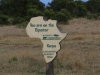 Yes indeed you are on the Equator