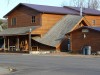 Odd roofs in Medora