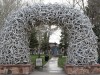 Elk antler arches at Jackson Town Square