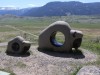 On the Sculpture Trail at the museum