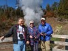 Bruce, Laurena and Roger at Dragon's Mouth Spring